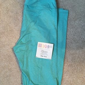 NWT OS Cyan Lularoe Leggings